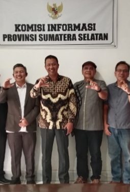 KPU Muba Kunjungi KIP Sumsel bahas Soal Layanan Informasi