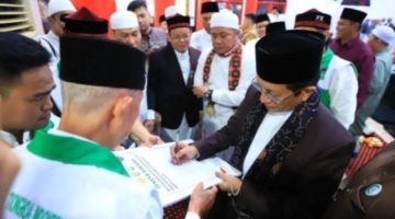 Suasana Religius dan Khidmat, Menteri Agama RI Hadiri Pengajian Akbar di Majid Cheng Hoo Palembang