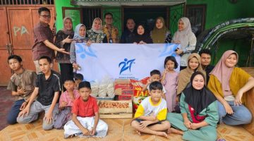BRI RO Palembang Salurkan Bantuan Sembako untuk Panti Asuhan dalam Momentum HUT ke-27 Serikat Pekerja BRI Wilayah