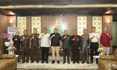 Kepala Rutan Kelas I Palembang Ikuti Penandatanganan PKS Persidangan Elektronik Ditjenpas Sumsel bersama Kejaksaan Tinggi Sumsel dan Pengadilan Tinggi Palembang
